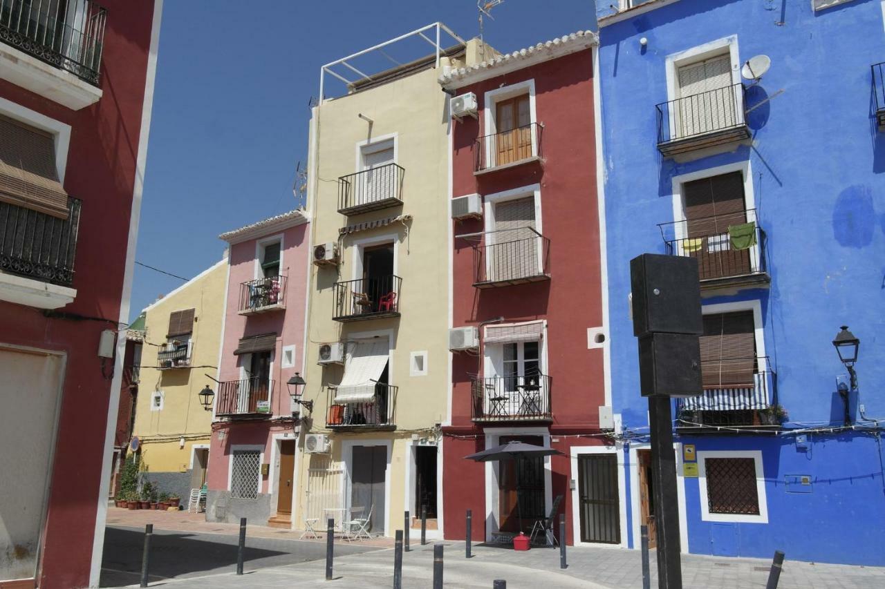 Ar35 Coqueto Apartamento En Primera Linea Del Casco Antiguo Villajoyosa Exterior photo